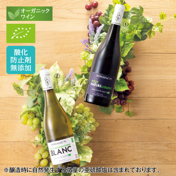 酸化防止剤無添加＆オーガニックワインセット（153010） 商品サムネイル