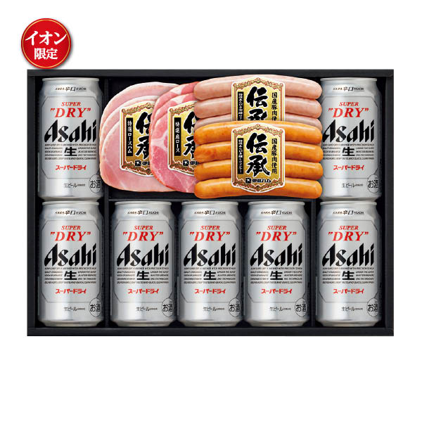 アサヒスーパードライ＆国産豚肉使用「伝承」セット（145048） 商品サムネイル