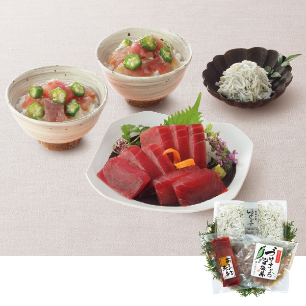 【WEB限定】焼津石原水産 まぐろ三昧としらす詰合せ（486990） 商品サムネイル