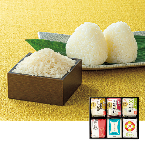 アイリスフーズ 生鮮米6種食べ比べプレミアムセット（482596） 商品サムネイル