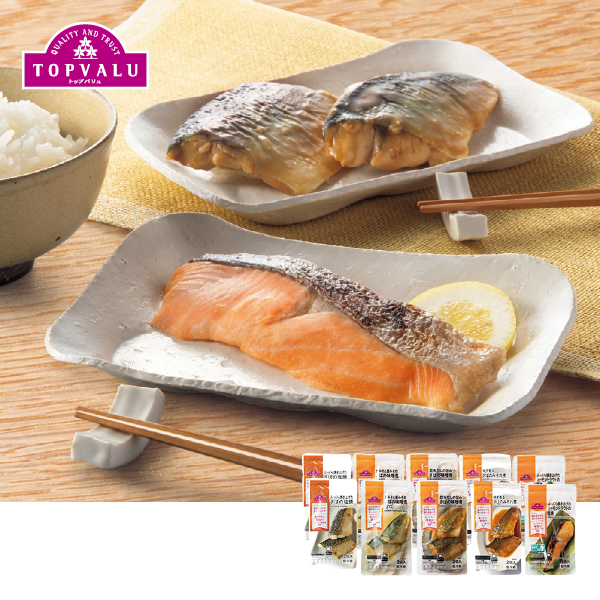トップバリュ おさかな惣菜 人気商品詰合せ 10パックセット（077075） 商品サムネイル