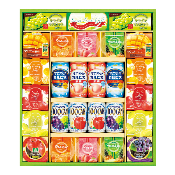 ゼリー＆果汁飲料バラエティギフト（174095） 商品サムネイル