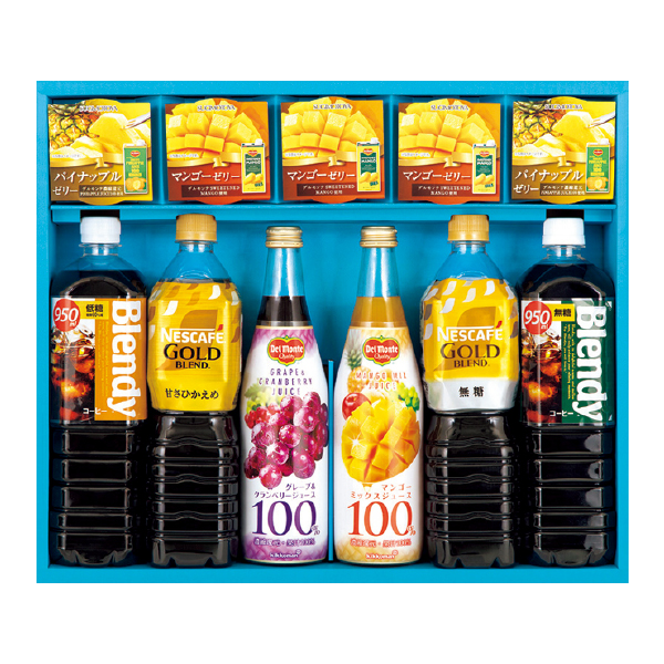 ネスカフェゴールドブレンド＆果汁飲料バラエティギフト（174086） 商品サムネイル