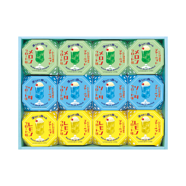 レトロな喫茶三種の凍らせて食べるシャーベット（073103） 商品サムネイル