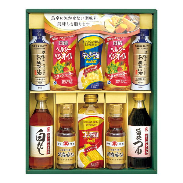 日清オイル＆和調味料ギフト（156071） 商品サムネイル