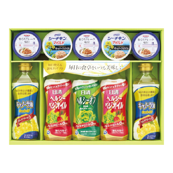 日清オイル＆はごろもシーフードバラエティギフト（143022） 商品サムネイル