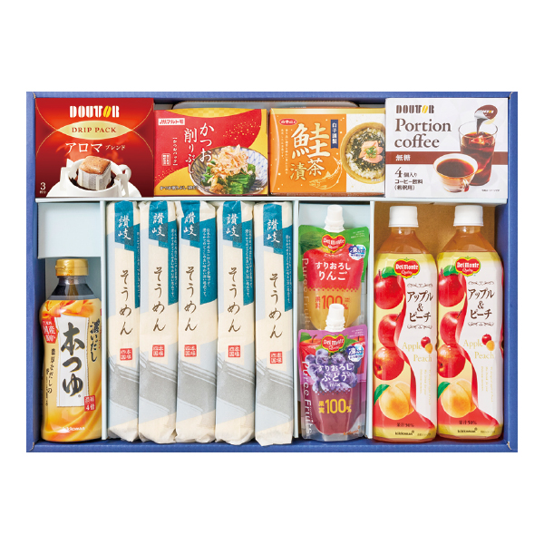 そうめん＆飲料バラエティギフト（142032） 商品サムネイル