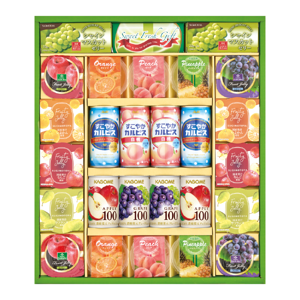 ゼリー＆果汁飲料バラエティギフト（142078） 商品サムネイル
