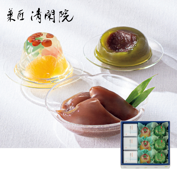 菓匠 清閑院 吉野本葛 葛水ようかん詰合せ（049072） 商品サムネイル
