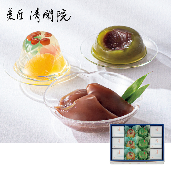 菓匠 清閑院 吉野本葛 葛水ようかん詰合せ（049081） 商品サムネイル