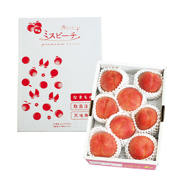 福島県産（JAふくしま未来） 光センサー選果「ミスピーチ」プレミアム（013031） 商品サムネイル