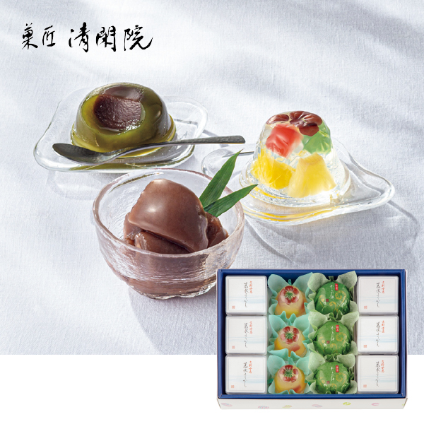 菓匠清閑院 吉野本葛 葛水ようかん詰合せ（045085） 商品サムネイル