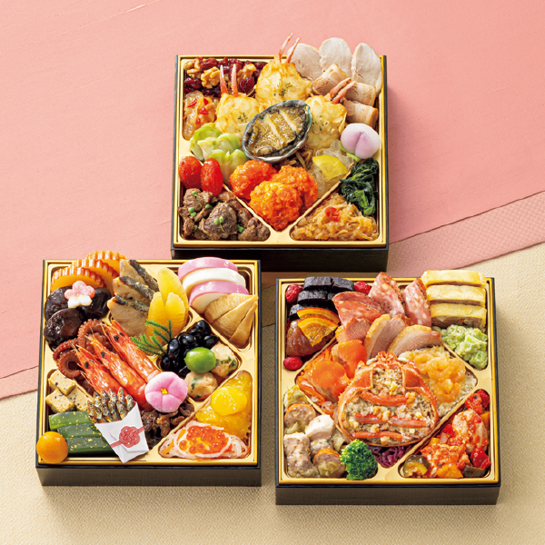 芝濱膳 和洋中おせち三段重「五萬福（ごまんぷく）」（冷蔵）（210139） 商品サムネイル