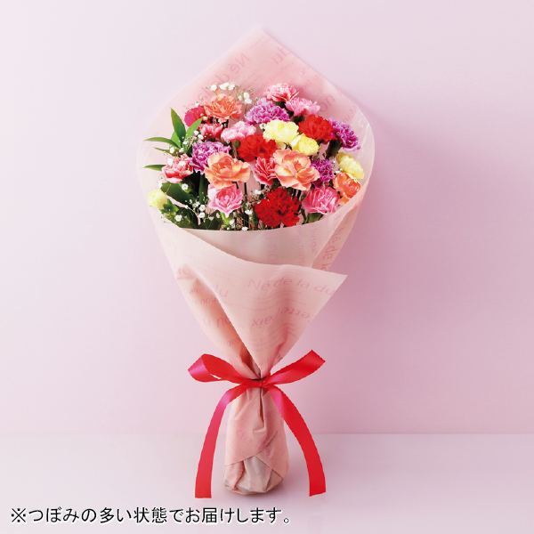 竹中庭園緑化 なないろカーネーションブーケ（480525） 商品サムネイル