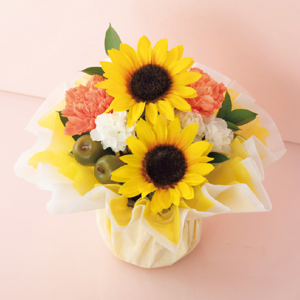 竹中庭園緑化 フラワーアレンジ「フラワーサンシャイン」（482240） 商品サムネイル