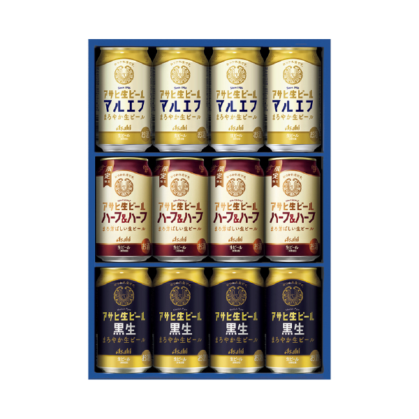アサヒビール アサヒ生ビール3種限定品入りセット（121136） 商品サムネイル