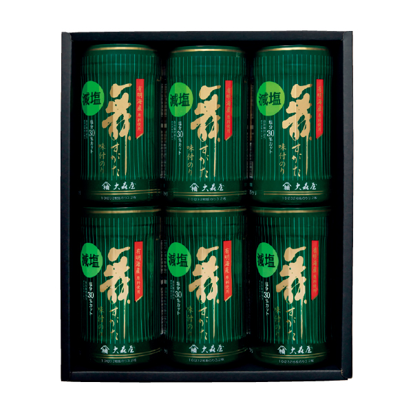 大森屋 減塩味付のり卓上ギフト（127112） 商品サムネイル