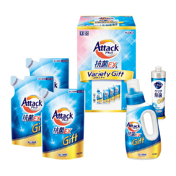 花王 アタック抗菌EXバラエティーギフト（168030） 商品サムネイル