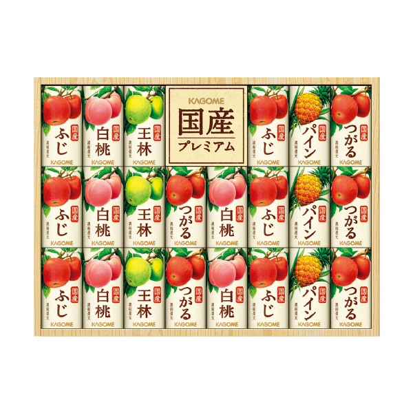 カゴメ 国産プレミアムフルーツジュースギフト（138075） 商品サムネイル