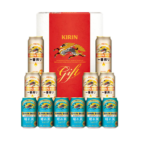 キリンビール キリン一番搾り生ビール・キリンビール晴れ風2種セット（146065） 商品サムネイル