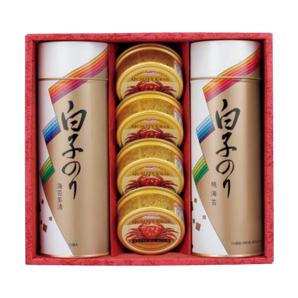 白子 のり・かに缶詰合せ（118035） 商品サムネイル