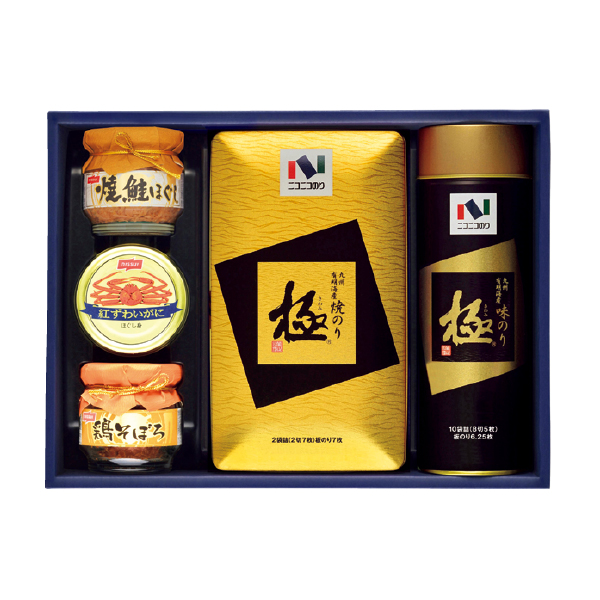 ニコニコのり 海苔・缶瓶詰合せ（127130） 商品サムネイル