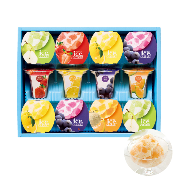 ひととえ 凍らせて食べる アイスデザート～国産フルーツ入り～（064053） 商品サムネイル