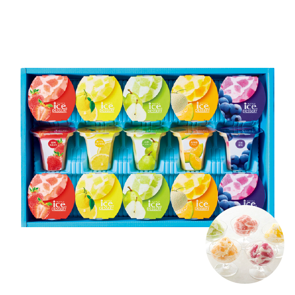 ひととえ 凍らせて食べる アイスデザート～国産フルーツ入り～（066097） 商品サムネイル