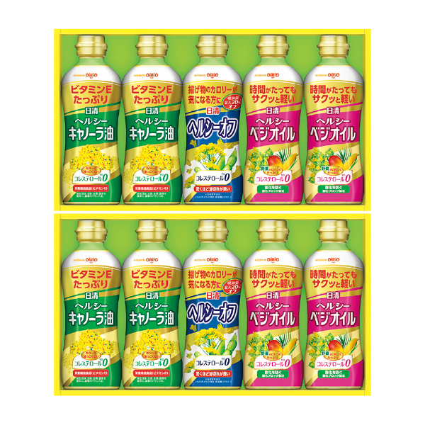 日清オイリオ ヘルシーオイルギフト（2段詰）（131115） 商品サムネイル