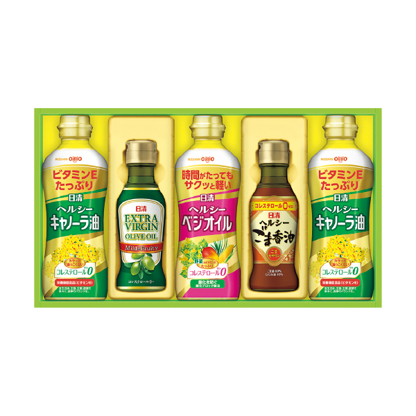 日清オイリオ オリーブオイル＆バラエティオイルギフト（131054） 商品サムネイル