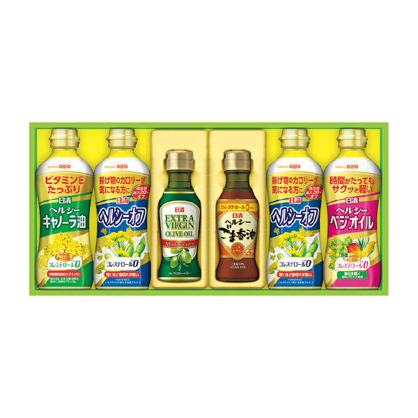 日清オイリオ オリーブオイル＆バラエティオイルギフト（131063） 商品サムネイル