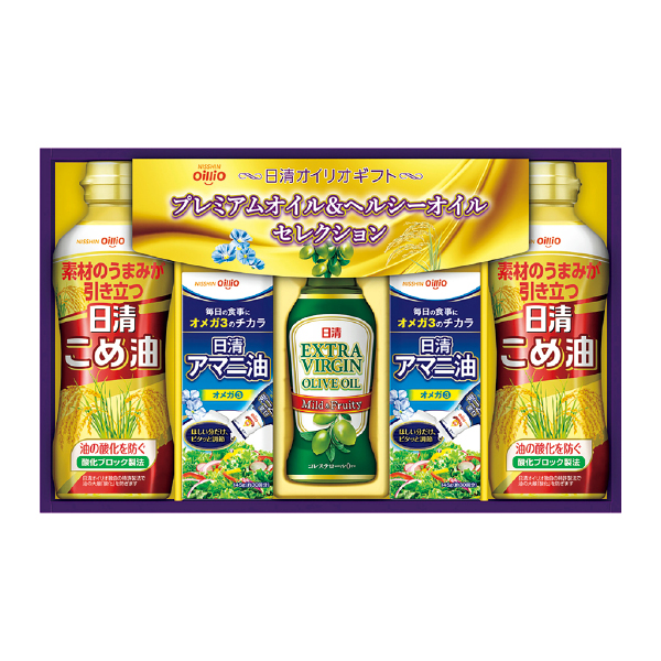日清オイリオ アマニ油＆ヘルシーオイルギフト（131124） 商品サムネイル