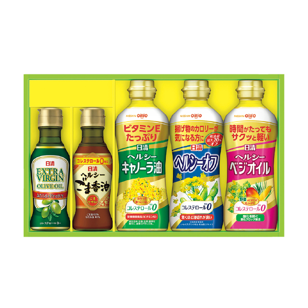 日清オイリオ オリーブオイル＆バラエティオイルギフト（112059） 商品サムネイル