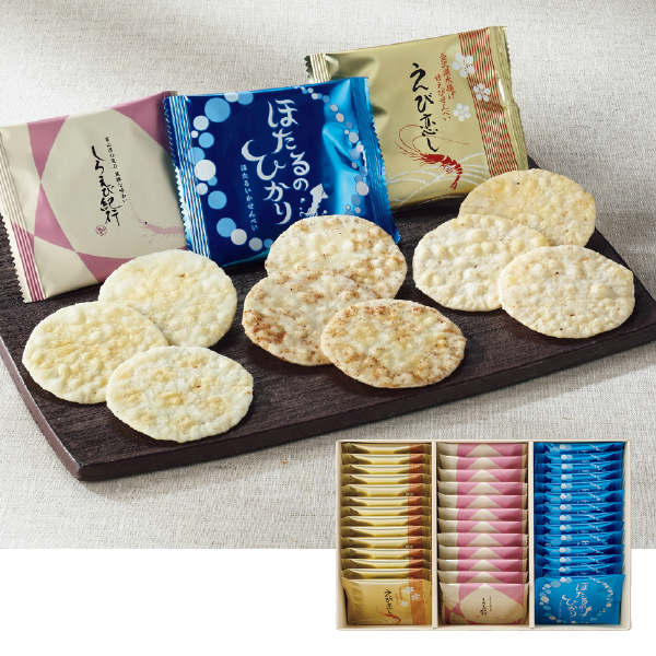 富山柿山 海のおせんべい3種詰め合わせ（083094） 商品サムネイル