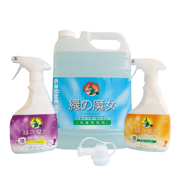 緑の魔女ランドリー5L泡タイププレミアムセット（073112） 商品サムネイル