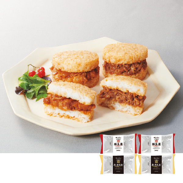 2種のライスバーガー8食セット（115038） 商品サムネイル