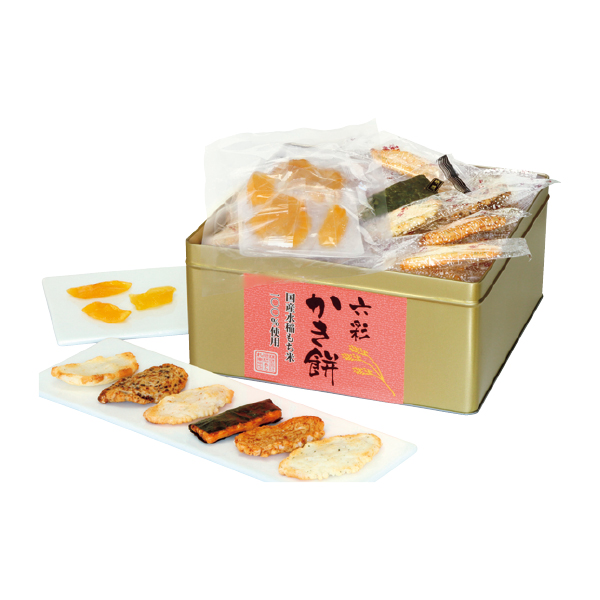 浪花あられ 六彩かき餅 （蜜漬けりんご入り）（069119） 商品サムネイル