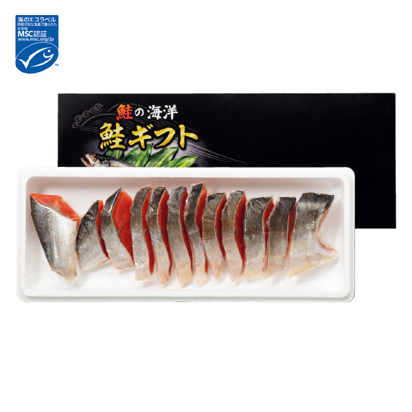海洋 MSC認証  ロシア産塩紅鮭切身（甘塩味）（101044） 商品サムネイル