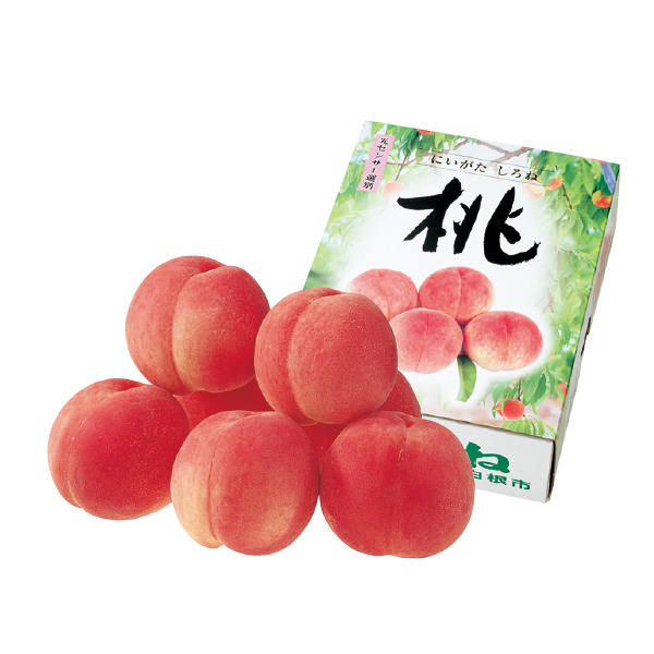 新潟県産（JA新潟かがやき） フルーツフラワーしろねのもも（013086） 商品サムネイル