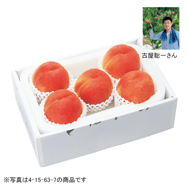 【ダイエーセレクション】山梨県一宮町産 自信作古屋聡一さんの桃（白桃種）（415628） 商品サムネイル