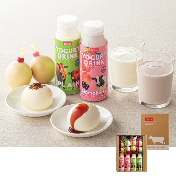 牧家 プリン＆ドリンクセット（063027） 商品サムネイル