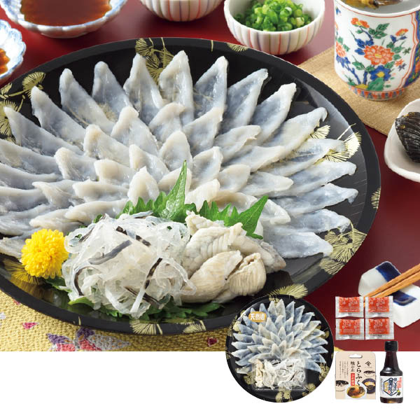 ヤマモ水産 山口県産天然とらふぐ刺身セット（031064） 商品サムネイル