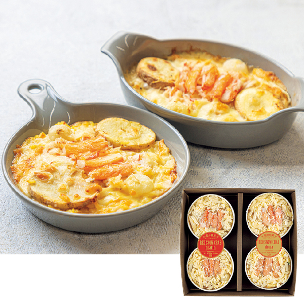 丸市食品 福井県産紅ずわいがにグラタン・ドリアセット（150077） 商品サムネイル