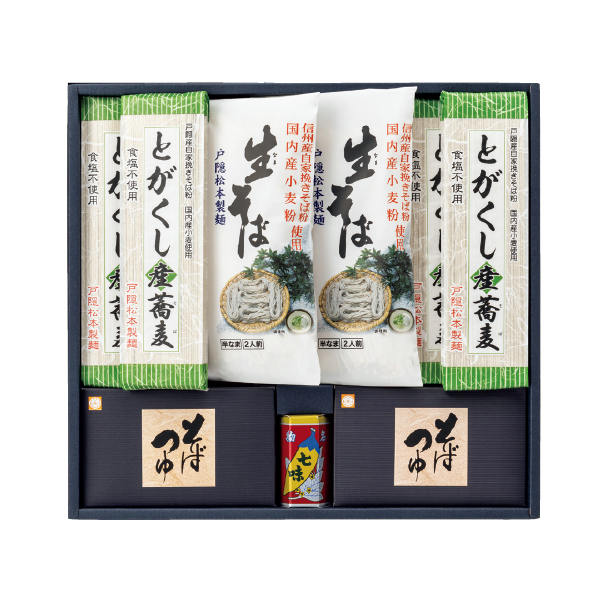戸隠松本製麺 信州産戸隠なまそば・とがくし産乾麺（123028） 商品サムネイル