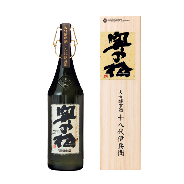 奥の松酒造 奥の松 大吟醸雫酒 十八代伊兵衛（182562） 商品サムネイル