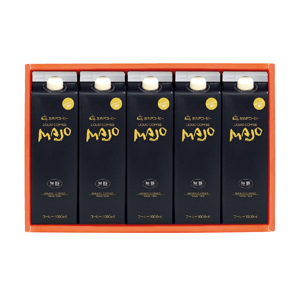 ミカド珈琲 MAJOリキッドコーヒー無糖ギフト（134033） 商品サムネイル