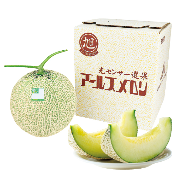 茨城県産（JA茨城旭村） アールスメロン 1玉（015075） 商品サムネイル