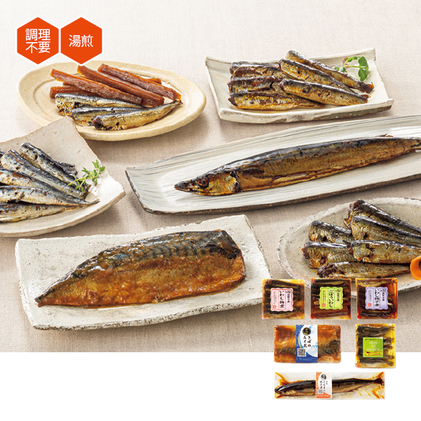 青柳食品 骨まで食べれる煮魚詰合せ（109125） 商品サムネイル